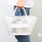 PP Hollow Bathroom Storage Basket – Large Capacity Laundry Hamper Bathroom Storage Basket Richie's