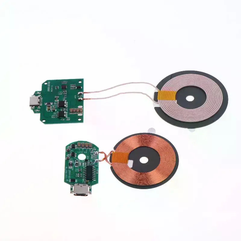 15W Wireless Charger PCBA Module – Type-C & Micro-USB Coil Wireless Charger Module Richie's