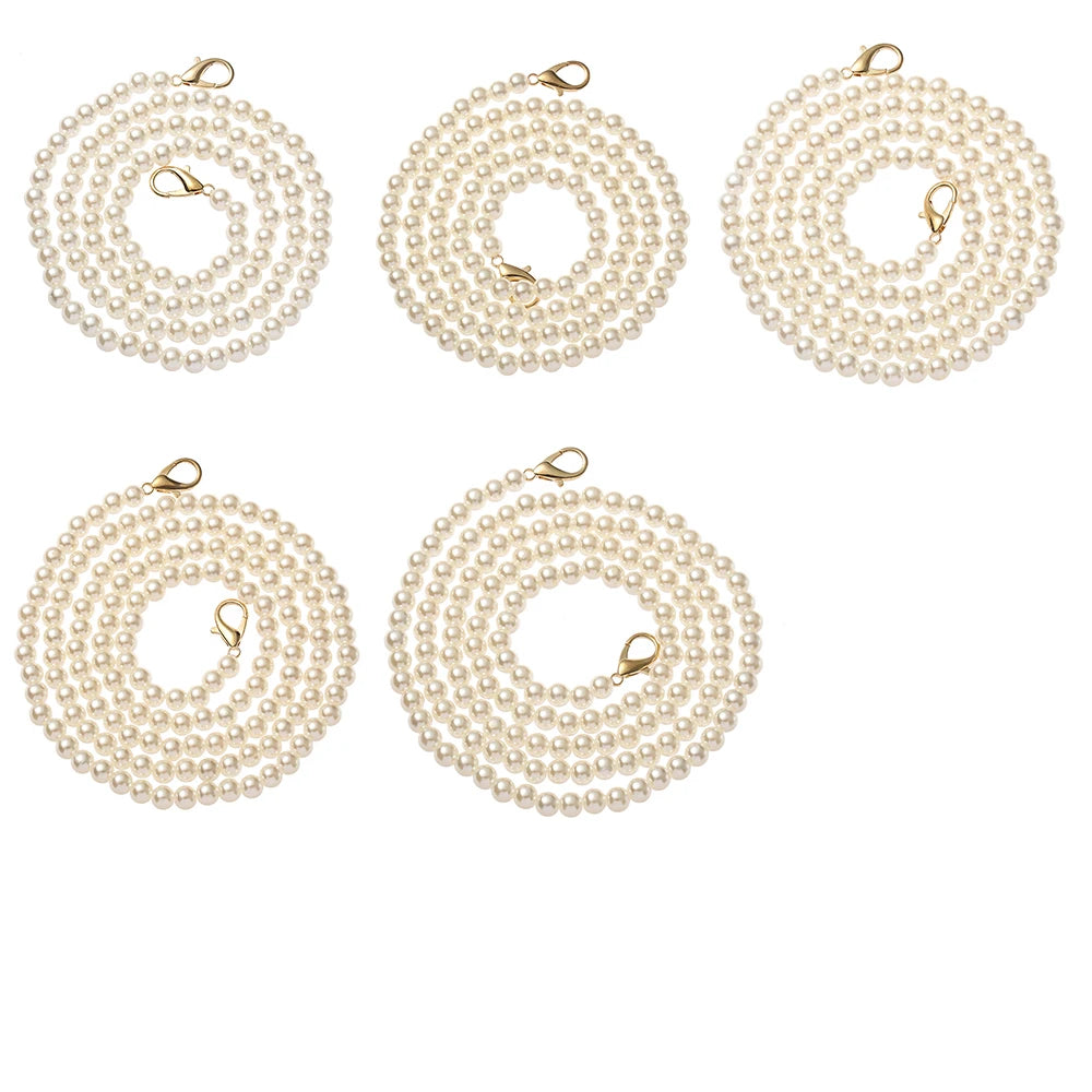 Pearl Bag Strap Beaded Handbag Chain – 14 Sizes DIY Replacement Bag Strap Accessory Richie's