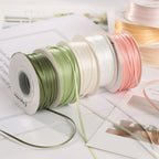 2mm Double-Sided Satin Ribbon 45m Roll – Gift & Craft Craft Satin Ribbon Richie's