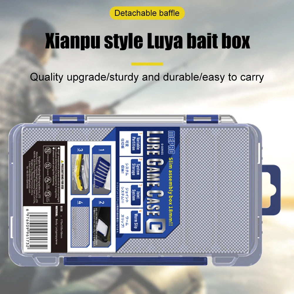 APWIKOGER Waterproof Fishing Tackle Box – Adjustable Dividers Fishing Tackle Box Richie's