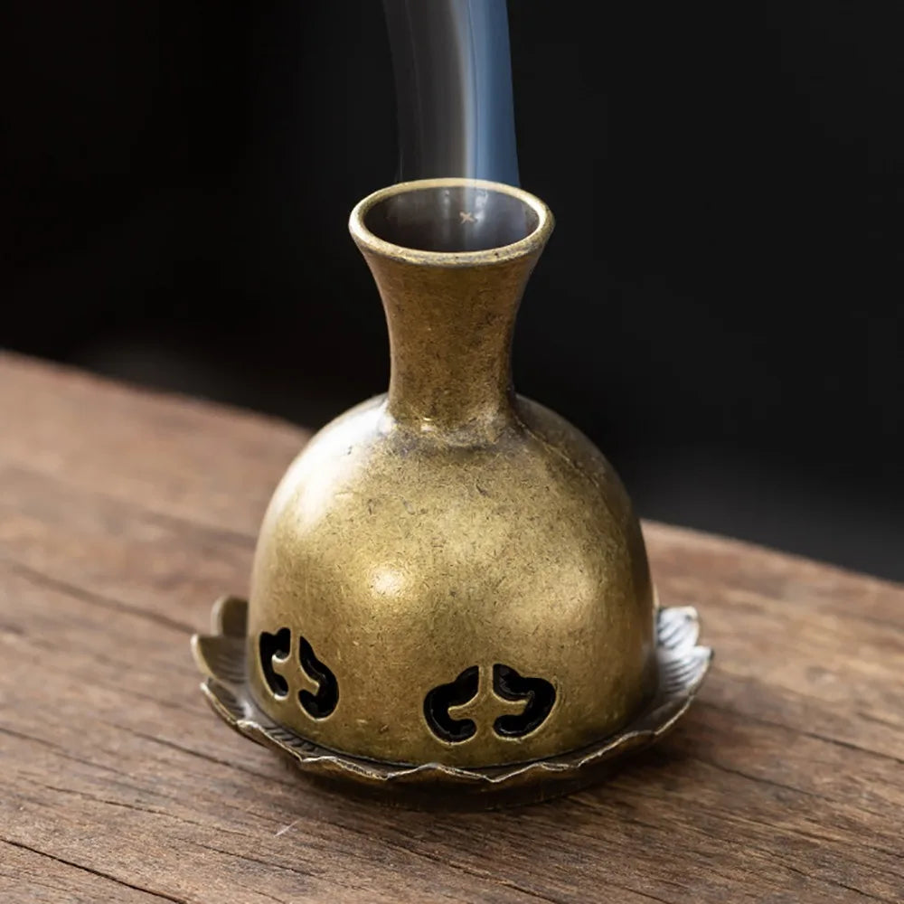 Chinese Style Zinc Alloy Incense Burner – Vertical Holder Incense Burner Richie's 7