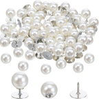 Imitation Pearl Snap Buttons No-Sew Detachable 10/20/30 Pcs Sewing Buttons Richie's