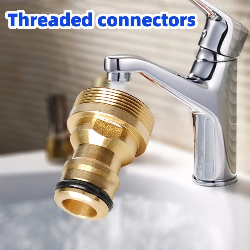 Universal Brass Kitchen Faucet Adapter – Tap Connector Fitting Faucet Adapter Fitting Richie's