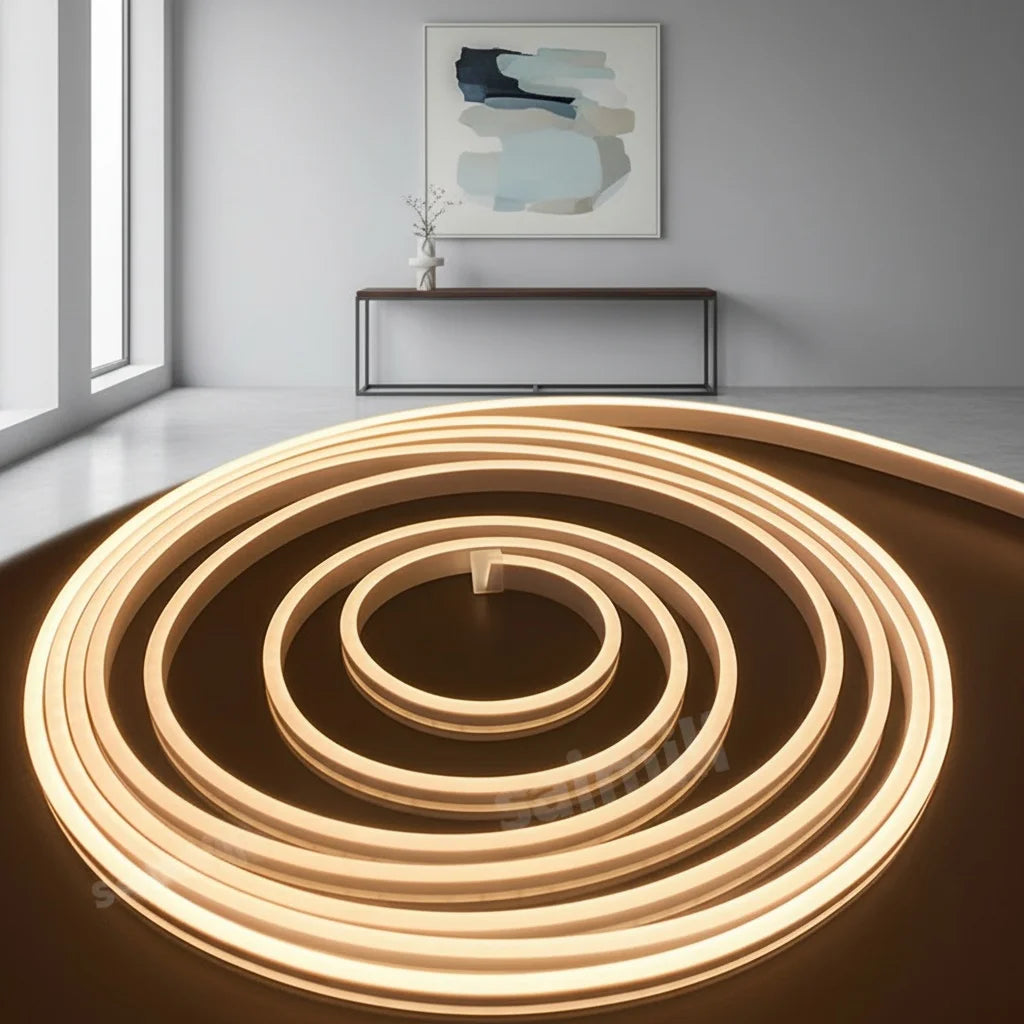 USB LED Strip Light IP65 Waterproof COB 5V Warm White Neon Tape LED Strip Light Richie's