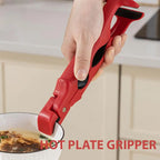 2-Pack Silicone Plate Gripper Clips – Heat-Safe Dish Tong Clamps Kitchen Gripper Clips Richie's