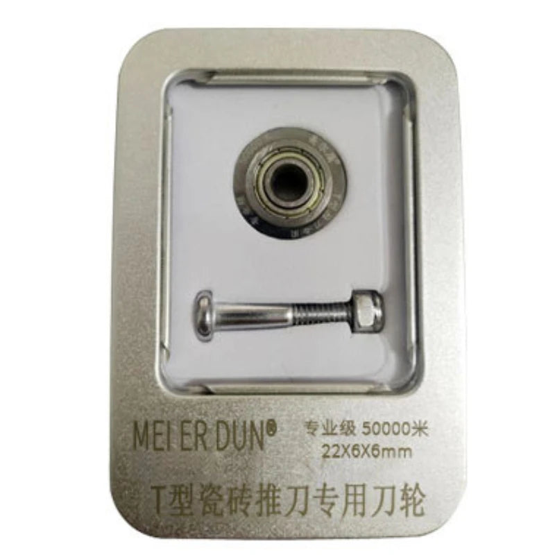 TOTNEND 22mm Carbide Tile Cutter Wheel with Bolt Locking Nut Tile Cutter Wheel Richie's 50000m