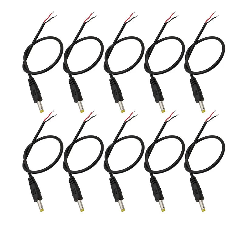 4.0x1.7mm DC Male Female Power Connector Cable – CCTV & LED DC Power Connector Richie's 10 Male