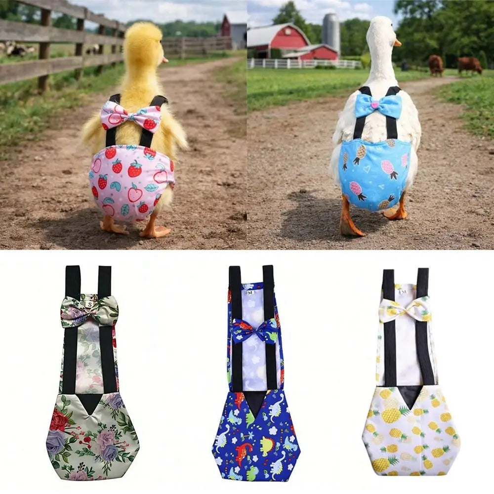 Reusable Duck Diapers – Washable Adjustable Poultry Nappy Pet Poultry Diaper Richie's