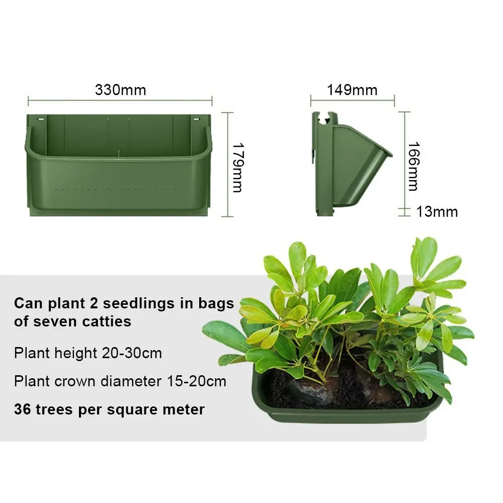 Wall Mounted Hanging Planter for Succulents & Bonsai Wall Hanging Planter Richie's