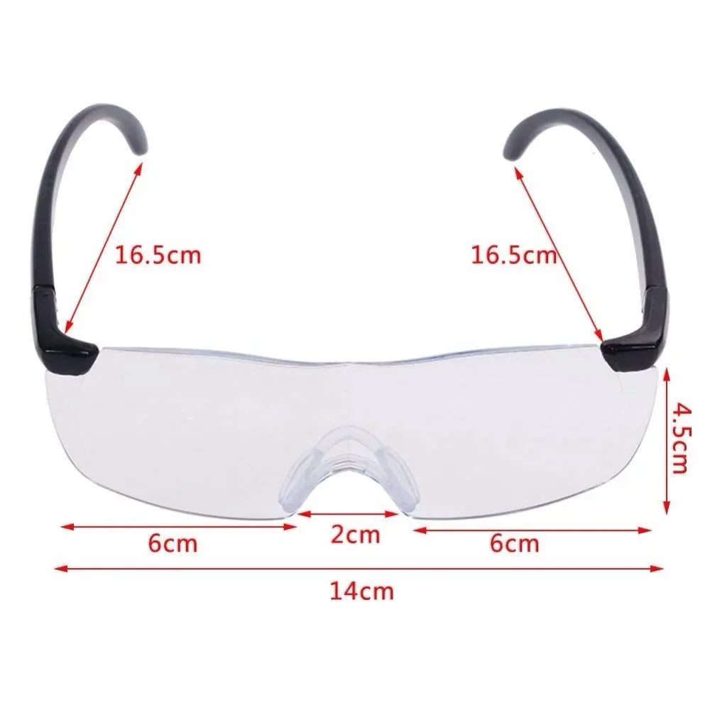 FTBTOC 250° Magnifying Glasses – 160% Magnification Eyewear Magnifying Glasses Richie's