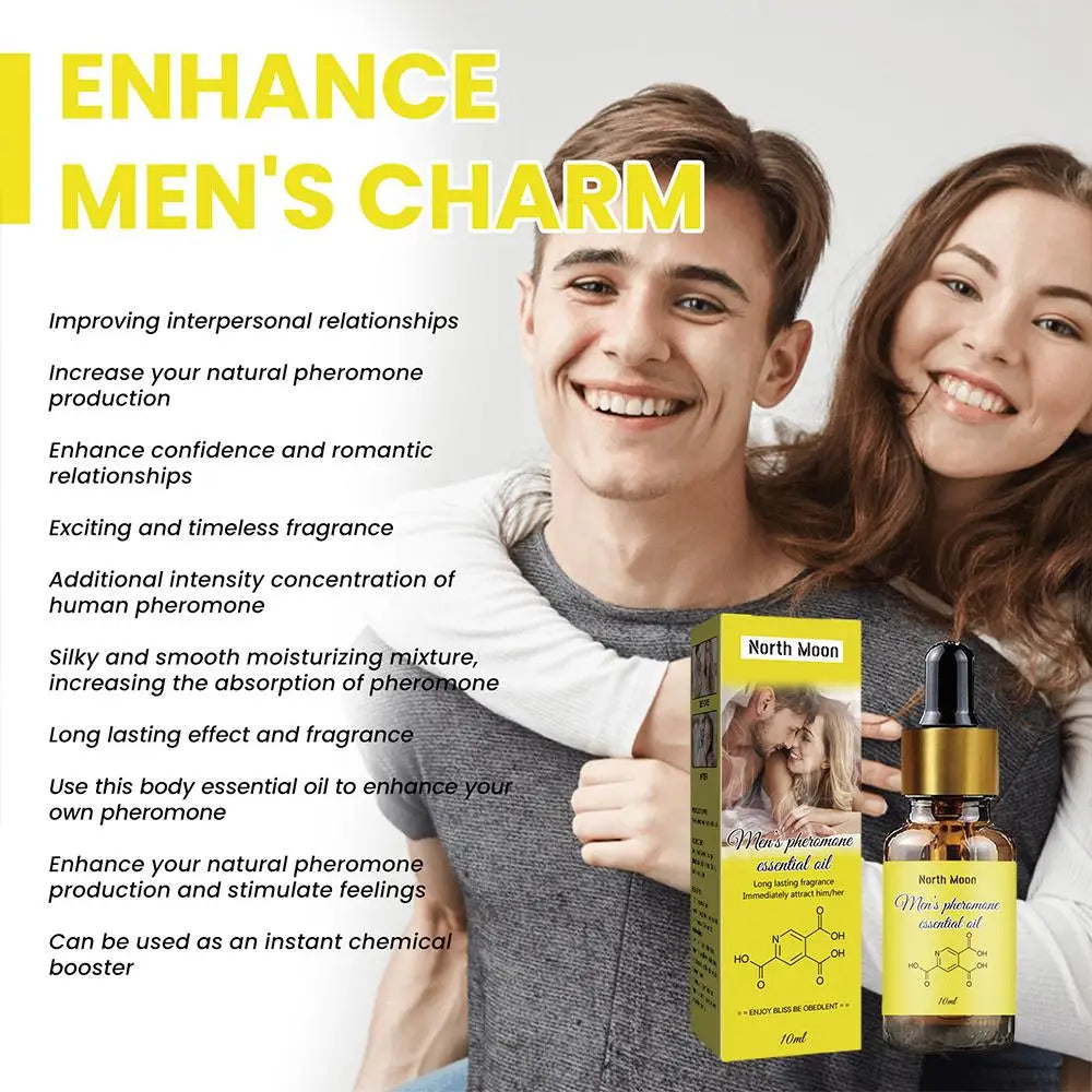 10ml Men's Natural Body Fragrance Essential Oil – Long Lasting Body Fragrance Oil Richie's