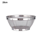 Stainless Steel Fine Mesh Strainer & Colander – Self-Draining Kitchen Colander Strainer Richie's 25cm