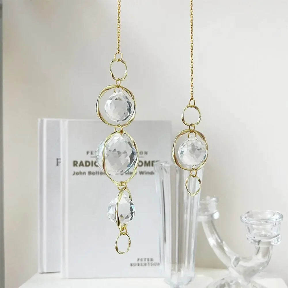 Crystal Glass Sun Catcher Rainbow Prism Hanging Pendant Sun Catcher Pendant Richie's