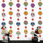 Day of the Dead Skull Garland Banner | Día de Muertos Décor Party Garland Décor Richie's
