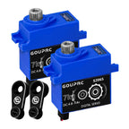 7KG Waterproof Digital RC Servo Metal Gear for TRX4 TRX6 SCX10 RC Car Servo Richie's 2Pcs