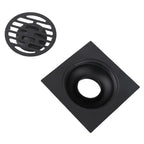 Antique Black Stainless Steel Shower Floor Drain – Odor Proof Shower Floor Drain Richie's