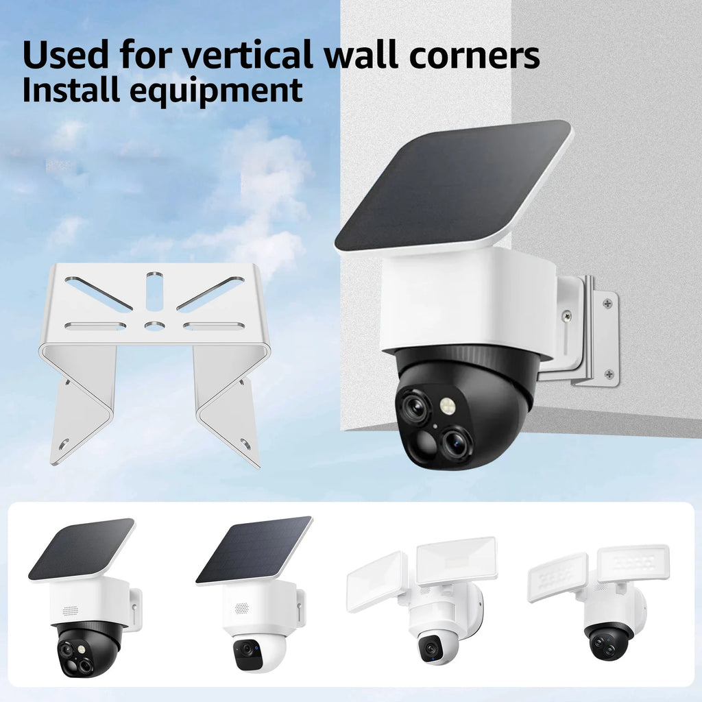 Stainless Steel Corner Wall Mount Bracket for Security Cameras Camera Mount Bracket Richie's