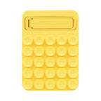 Foldable Silicone Suction Phone Mount – Shower Mirror Holder Phone Suction Mount Richie's Yellow