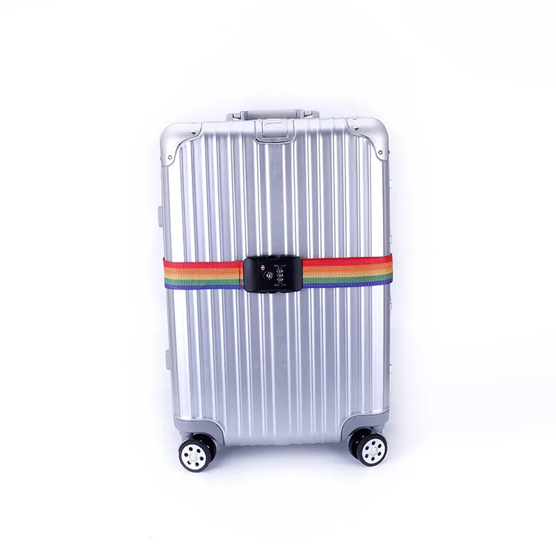 TSA Lock Luggage Strap – Adjustable Password Suitcase Belt Luggage Security Strap Richie's