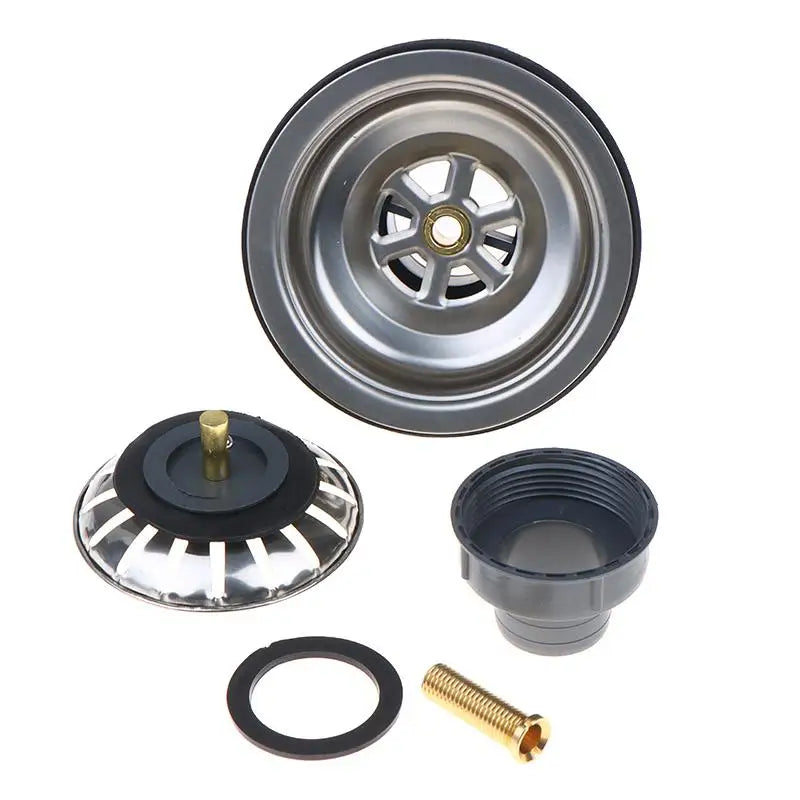 Stainless Steel Sink Drain Strainer Set – Anti-Clog & Leak-Proof Sink Drain Strainer Richie's