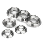 304 Stainless Steel Countersunk Fisheye Concave Washers 100pcs Countersunk Washers Richie's