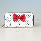Cute Bow Zipper Women's Wallet – Card Holder & Coin Purse Women's Wallet Richie's