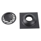 Antique Black Stainless Steel Shower Floor Drain – Odor Proof Shower Floor Drain Richie's