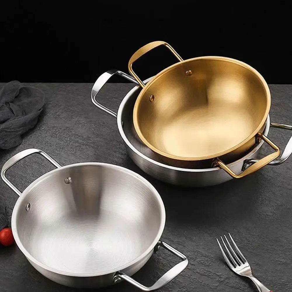 Stainless Steel Paella Pan & Seafood Pot – 18–26cm | Richie's Cookware Pot Pan Richie's