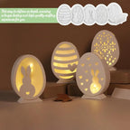 Silicone Easter Bunny Resin Mold – DIY Hollow Lamp Mould Resin Craft Mold Richie's