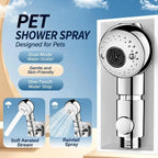 Adjustable Pet Shower Sprayer – Multi-Mode Dog Bath Nozzle Pet Shower Sprayer Richie's Button style