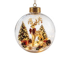 Light-Up Acrylic Christmas Ball Ornament 8CM Santa Claus Christmas Ball Ornament Richie's