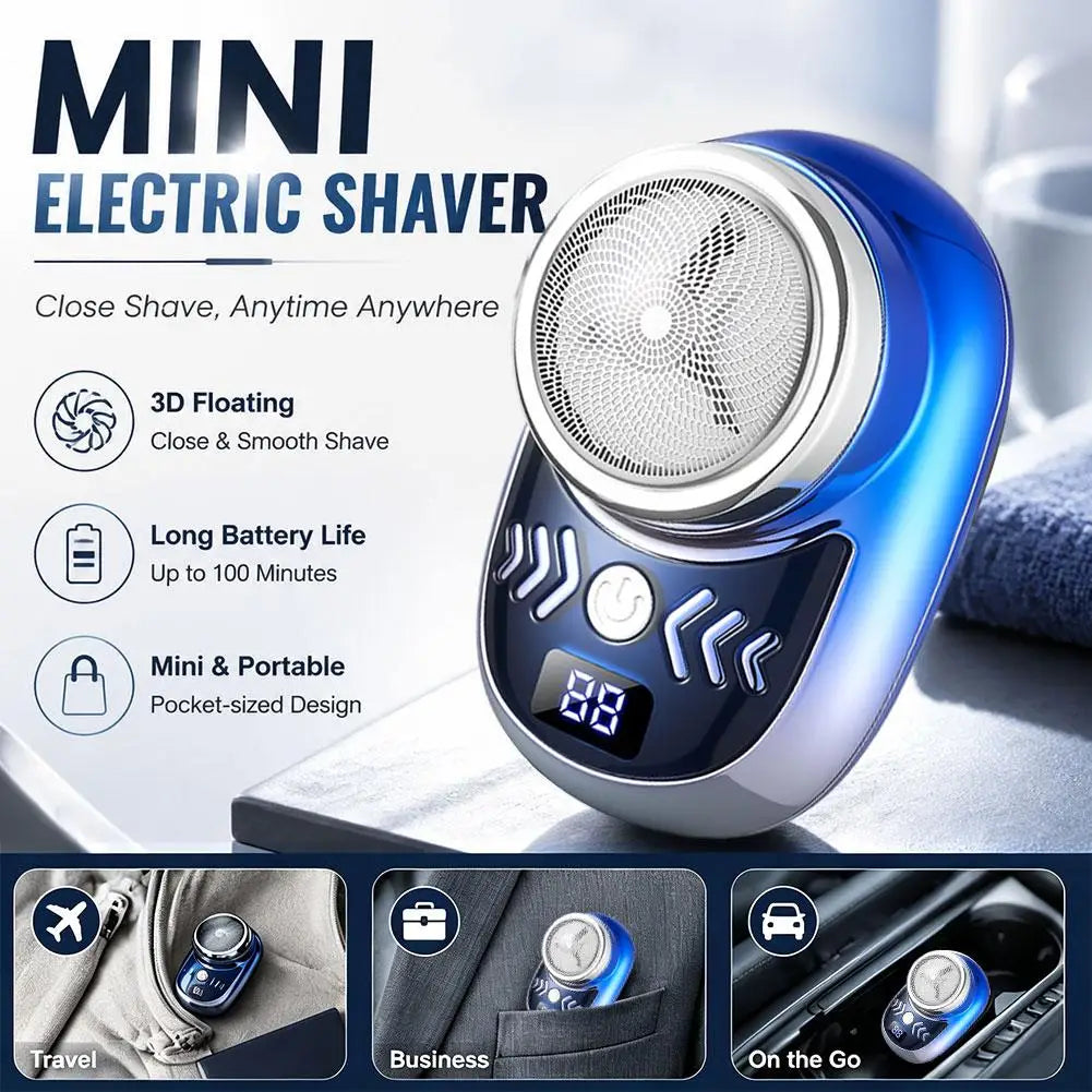 Mini Electric Shaver Rechargeable Portable Razor for Men Electric Shaver Richie's