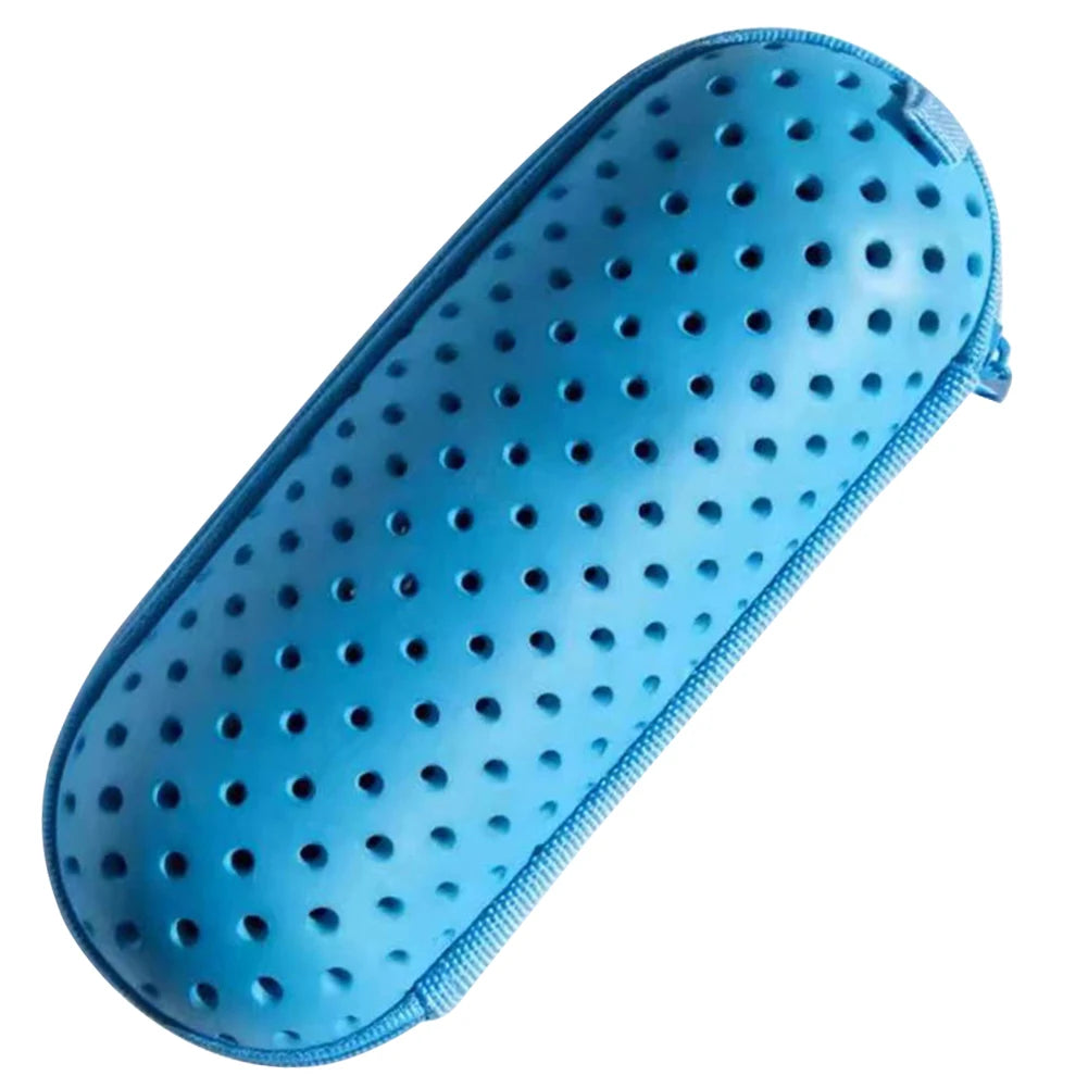 EVA Swim Goggle Case with Clip & Drain Holes | APWIKOGER Swim Goggle Case Richie's Light Blue