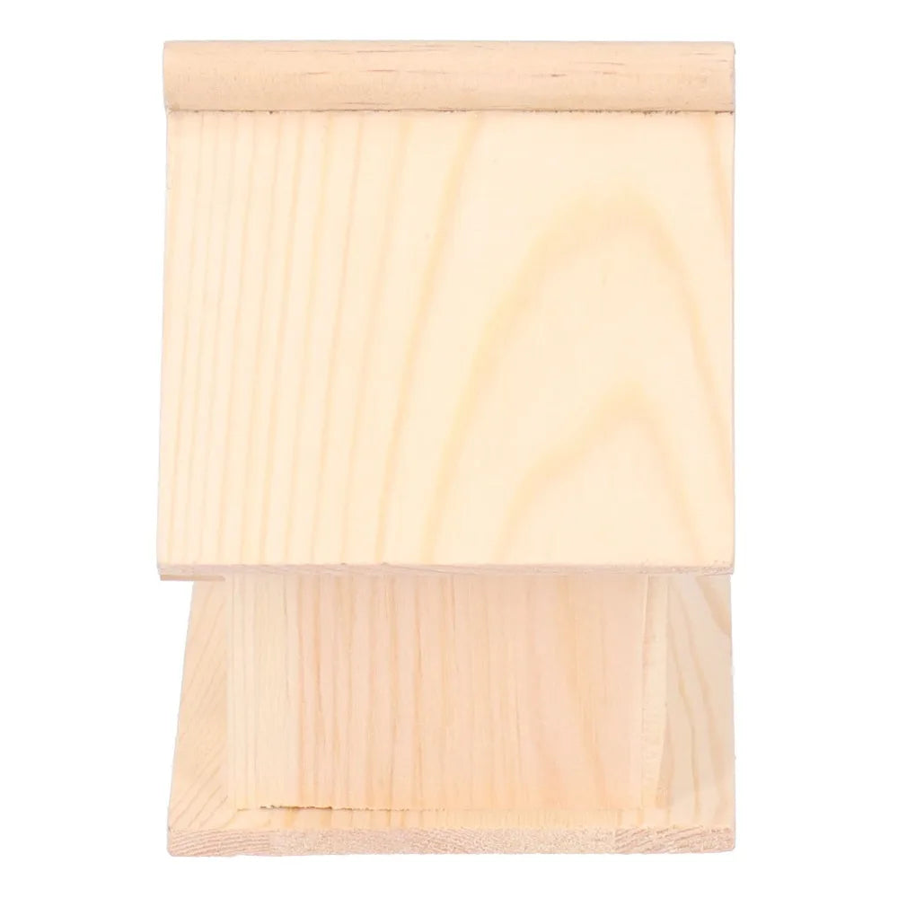 Wooden Hanging Bird House – Solid Wood Garden Birdhouse Wooden Bird House Richie's