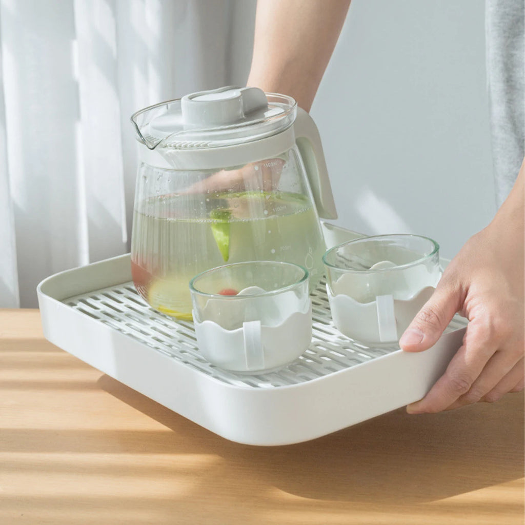 Double Layer Cup Drain Rack & Drying Tray | Kitchen Organizer Cup Drain Rack Richie's M