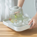 Double Layer Cup Drain Rack & Drying Tray | Kitchen Organizer Cup Drain Rack Richie's M