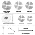 22–50mm Circular Saw Blade Set & Pipe Cutting Positioner Kit Pipe Cutting Kit Richie's B 9PCS Set