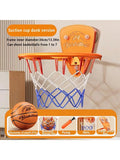 Kids Indoor Basketball Stand Set – Punch-Free + Silent Ball Kids Basketball Set Richie's LM805A hoop ball