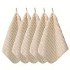 5-Piece Soft Quick-Dry Hand Towel Set – Absorbent Washcloths Hand Towel Set Richie's