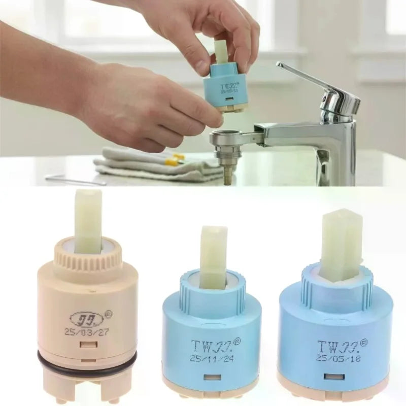 Thermostatic Ceramic Disc Cartridge 35/40mm Faucet Mixer Valve Faucet Cartridge Richie's