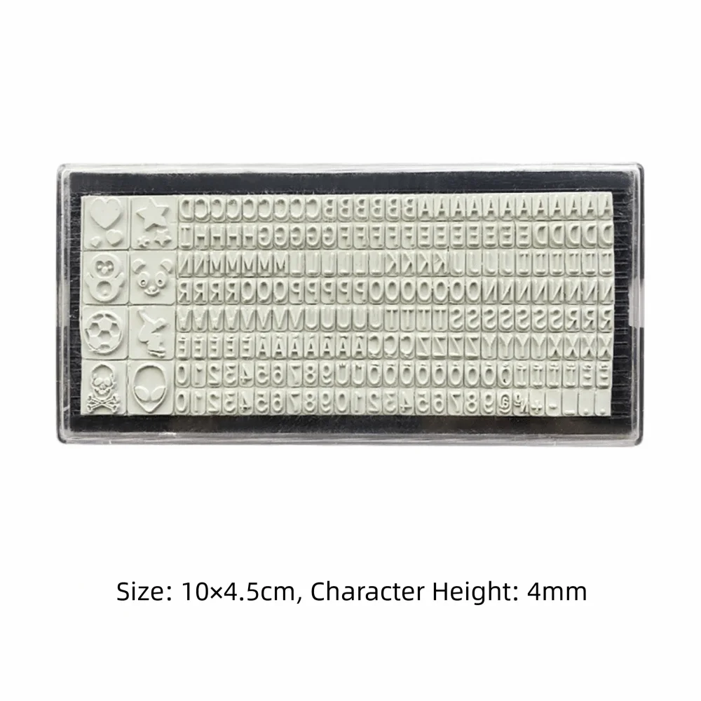 DIY Self-Inking Stamp Kit – Adjustable Multi-Size Monogram Set Self-Inking Stamp Kit Richie's Plate-2