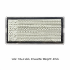 DIY Self-Inking Stamp Kit – Adjustable Multi-Size Monogram Set Self-Inking Stamp Kit Richie's Plate-2