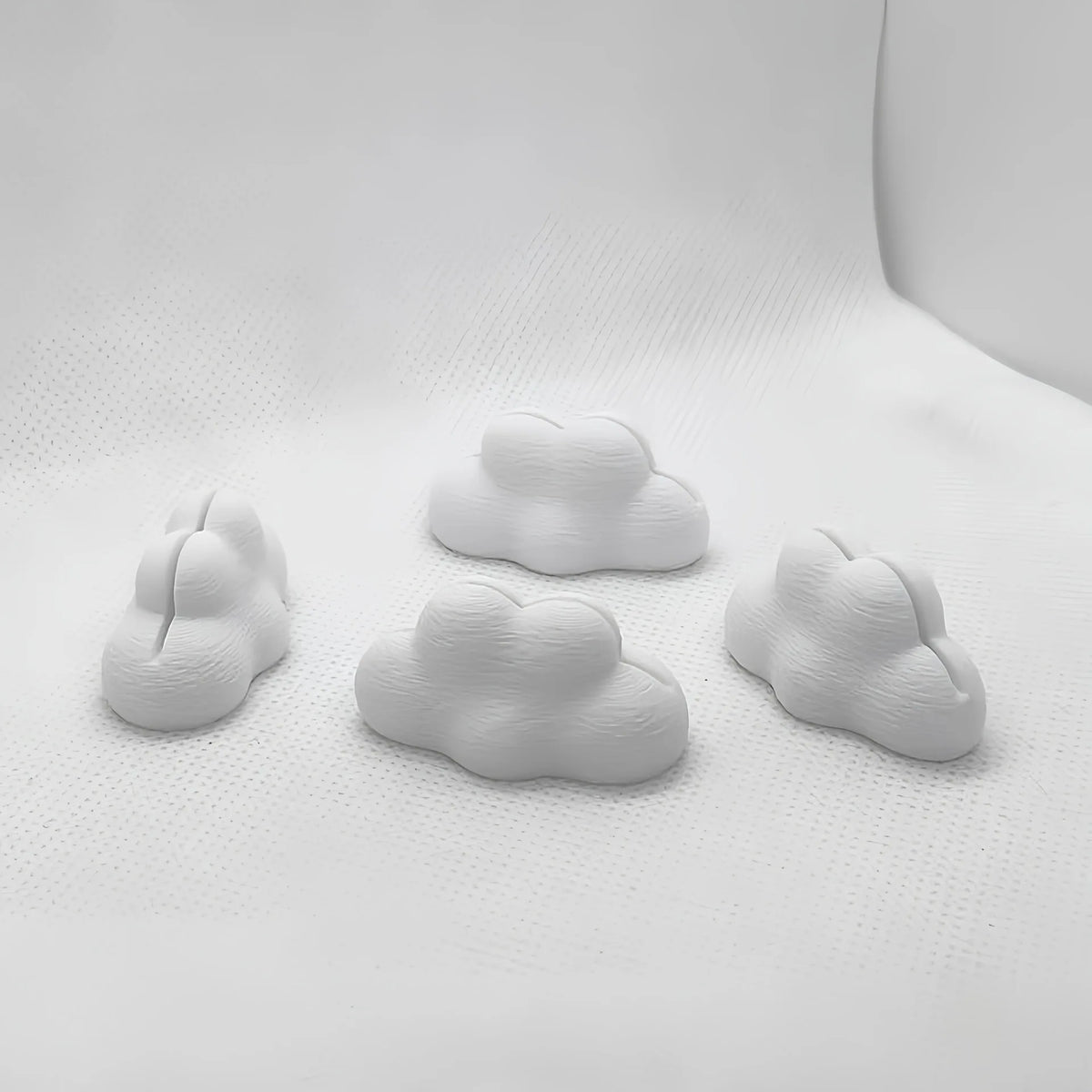 4-Pack Cloud Photo Holder Desktop Stand for Cards & Notes Desktop Photo Stand Richie's Matte style 4pcs