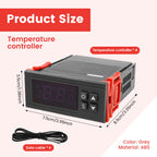 4-Pack Digital Temperature Controller Thermostat for Incubator Temperature Controller Richie's