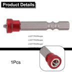 Magnetic PH2 Screwdriver Bits 1/4" Hex Shank with Depth Stop Ring Screwdriver Bit Set Richie's