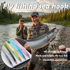 5pcs Surf Candy Sand Eel Fly Lures – Saltwater Fishing Set Fly Fishing Lures Richie's