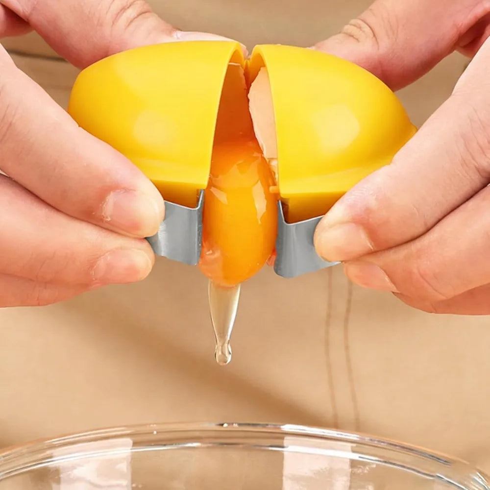 3-Pack Egg Shell Opener & Cracker – Pink, Yellow & Orange Egg Shell Opener Richie's