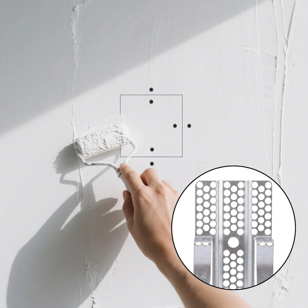 20pcs Heavy-Duty Drywall Repair Clips & 40 Screws – Wall Patch Kit Drywall Repair Kit Richie's