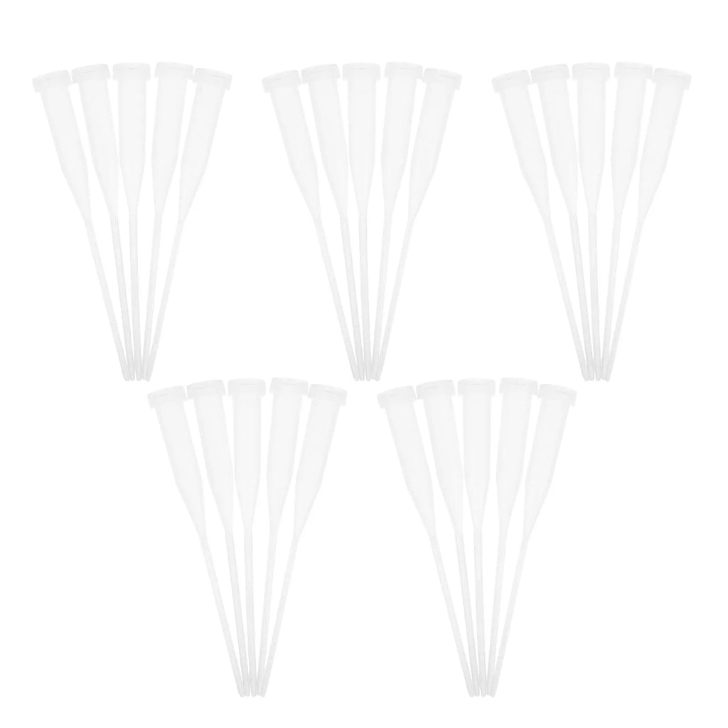25Pcs Floral Water Tubes with Caps – Plastic Flower Stem Holders Floral Arrangement Tubes Richie's